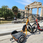 Athens: E-Bike Trike Tour with Greek Yogurt and Modern City