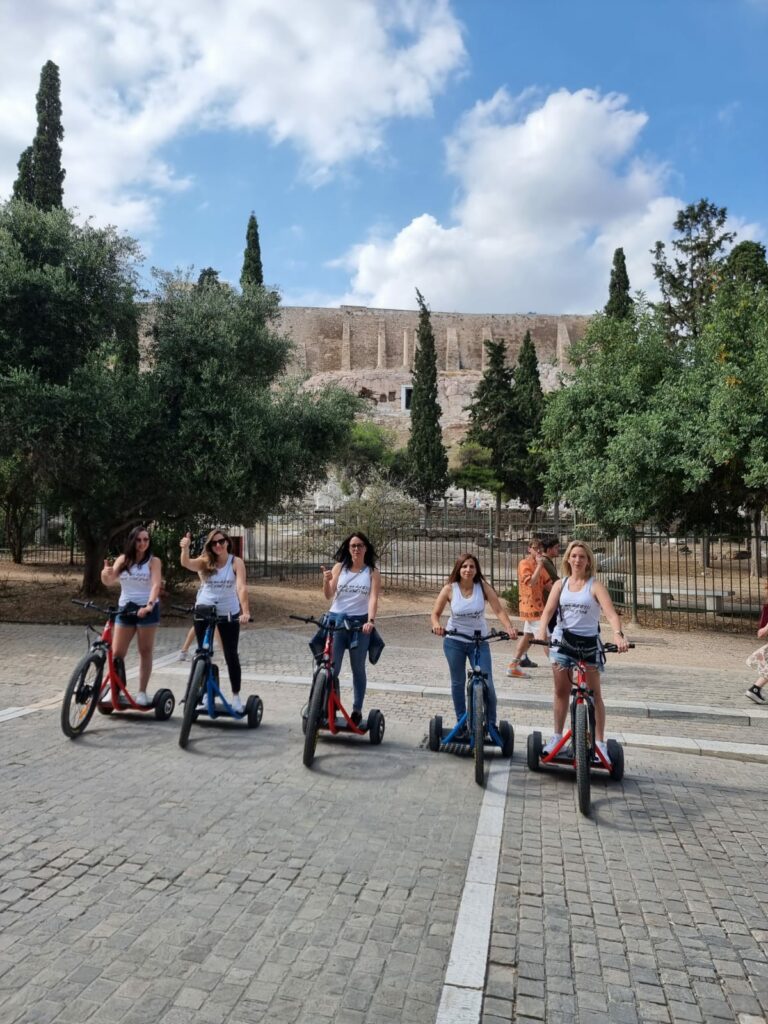 people using e-bike